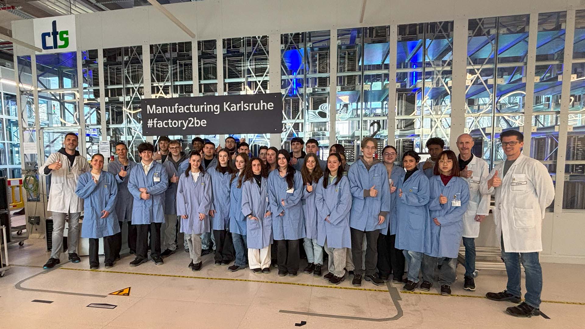 Betriebsbesichtigung bei Siemens KA